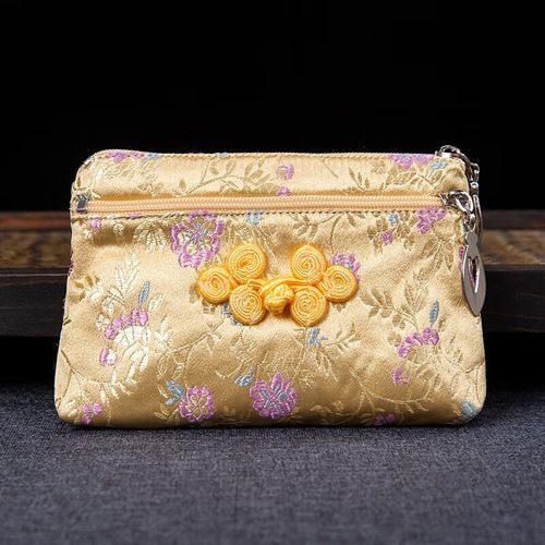 南京云锦荷包