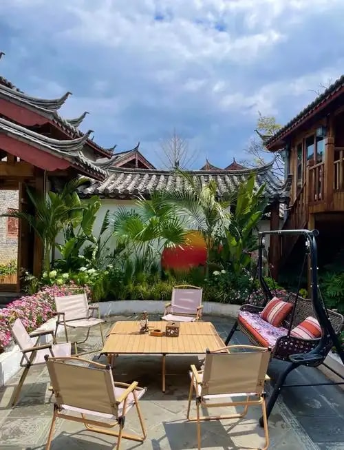 丽江古城庭院客房