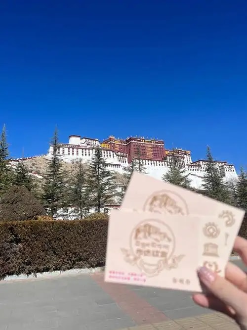 布达拉宫参观券